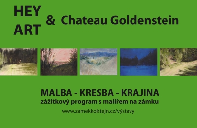 Kurzy krajinomalby v plenéru s ubytováním na zámku, stále probíhá!