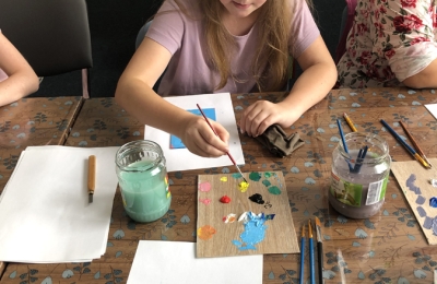 Kurz podmalby na sklo v Rapotíně