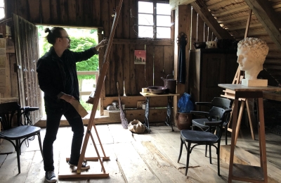 Výtvarné kurzy na Rychtě v Hanušovicích
